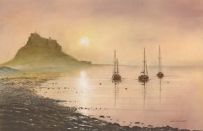 Misty morning, Lindisfarne
